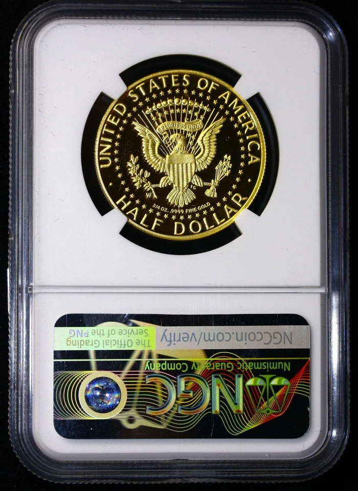 KENNEDY 50th Anniversary 1964-2014-W Gold 50C High Relief PF 70 ULTRA CAMEO - Image 4 of 4