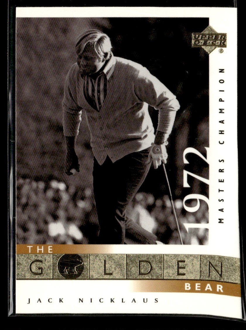 2001 Upper Deck The Golden Bear Jack Nicklaus #115