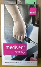 Medi Harmony Lymphedema Seamless Glove - 20-30 mmHg Size IV Carmel 