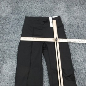 PINK Victoria's Secret Pants Womens Small Black Winter Performance 24x31 NWT