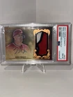 2021 TOPPS DYNASTY MIKE TROUT AUTOGRAPHED PATCH #/10 PSA 8!!!!