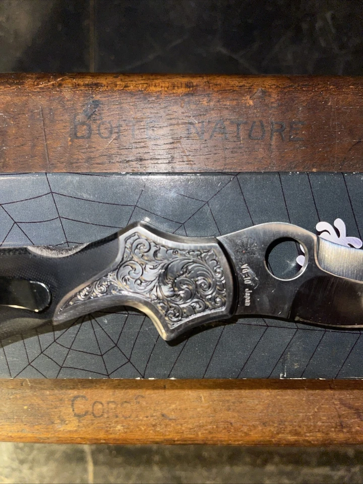 Spyderco Japan. Folding Knife. New Old Stock. Razor Sharp. Limited Release. - Image 2 of 4