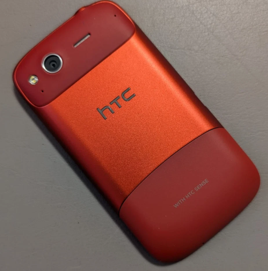 HTC Desire S 16 GB Rot/Orange Smartphone /Handy wie Unbenutzt! ohne OVP - Bild 2 von 4