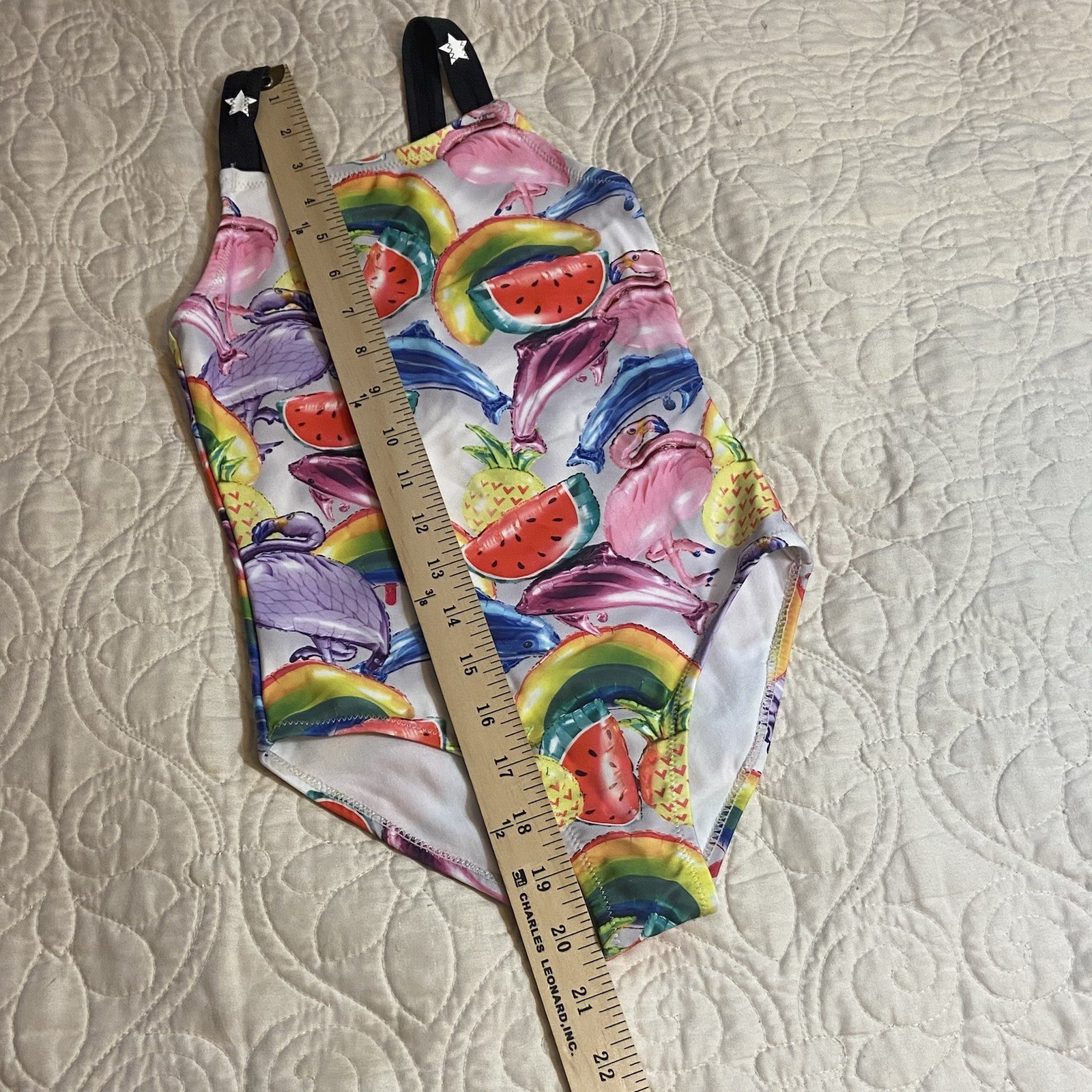 Molo Nakia Swimsuit Bathing Girls Size 7 in Balloons 50+ UV Protection