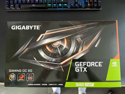 GIGABYTE GeForce GTX 1660 SUPER GAMING OC 6GB GDDR6 RGB PCIe HDMI DP