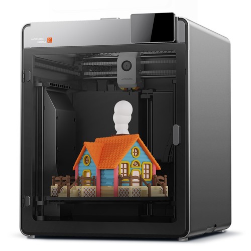 NEW Kobra S1 Max FDM CoreXY 3D Printer Max 600mm/s Speed 350×350×350mm Size