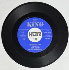 R&B Rock & Roll Oldies Soul 45 HANK BALLARD Finger Poppin' KING hear vg+ clean