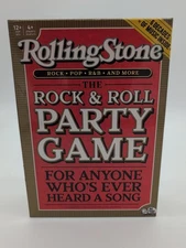 Rolling Stone Rock and Roll Party Game COMPLETE Big Potato 2019 Music Trivia