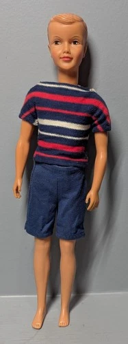 vintage Tammy Family brother Ted doll with clothes 1960's Ideal