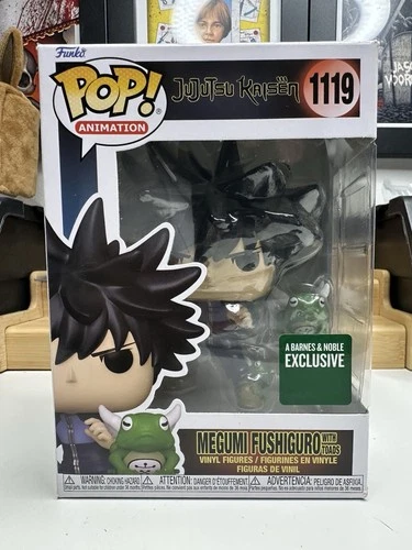 Megumi Fushiguro With Toads Jujutsu Kaisen Funko Pop! Vinyl Barnes and Noble