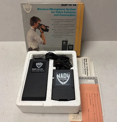 NADY 151 VR Wireless Microphone System For Video Cameras And Camcorders