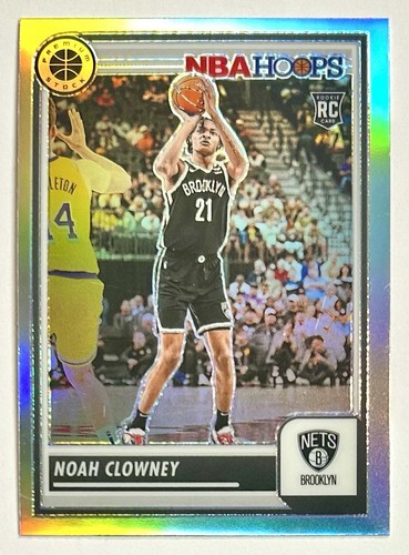 2023-24 Premium Stock Noah Clowney Silver Prizm Rifrattore Rookie SP RC #243 Reti - Foto 7 di 12