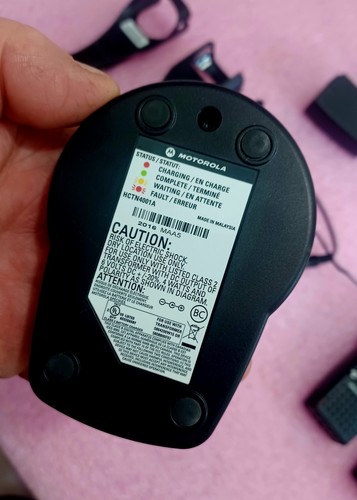 2 MOTOROLA CLS1110 UHF 2-DROŻNE RADIO WALKIE TALKIE z bateriami i 1 Chgr & Ac.adap - Zdjęcie 7 z 24