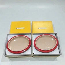 Le Creuset Mini Oval Cocotte Set of 2, Stoneware, Used