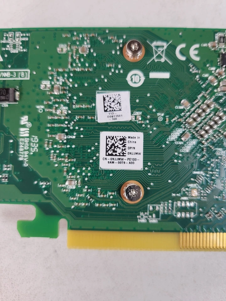 DELL AMD RADEON RX 550 4GB GDDR5 PCIE 0NJJMW GRAPHICS CARD 109-D09187-00 - Image 3 of 3