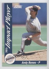 1992 Score Impact Players Andy Benes #88 x9h