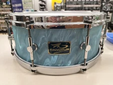 Canopus Mmt-1455 Aqua Satin Mel Taylor Signature Snare