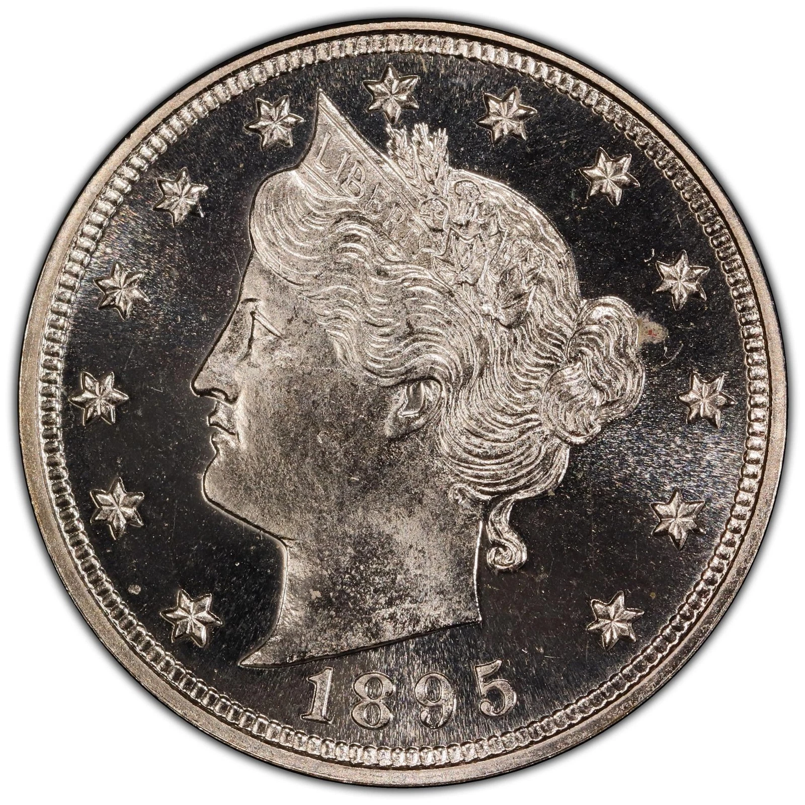 1895 5C Liberty Nickel PCGS PR67CAM