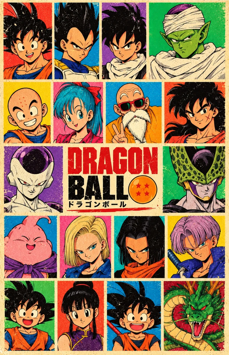 25+ Dragon Ball Z Poster Dragonball Anime Items for sale | Updated