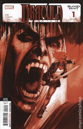 Dracula Blood Hunt 1D VF 2024 Stock Image