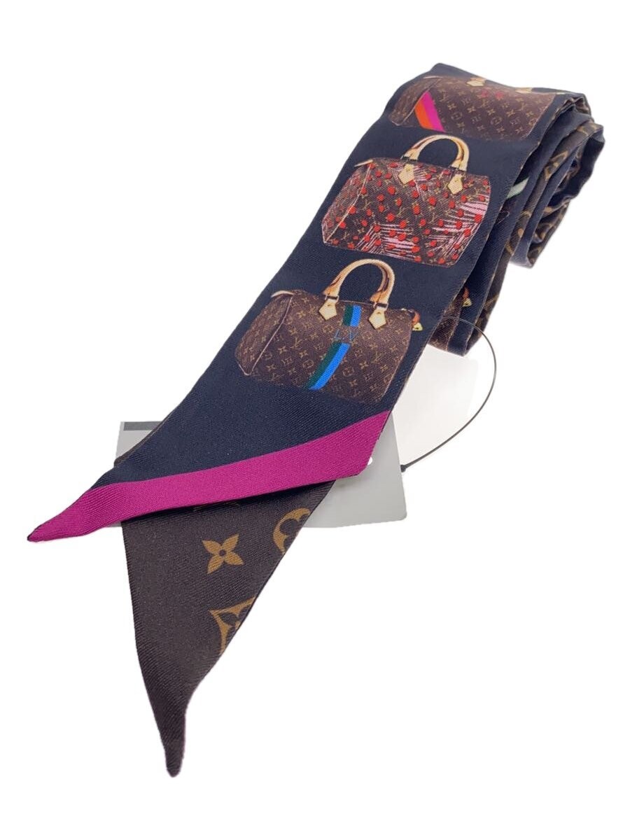 LOUIS VUITTON BRW All-Over Print Silk Scarf for Women