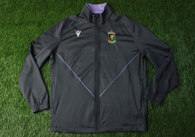 GLENTORAN 2025/2026 FOOTBALL TRACK TOP JACKET TRAINING MACRON ORIGINAL SIZE XXL