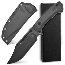 ST20 Fixed Blade Knife 8MM Thick N690 Stainless Steel Blade Full Tang G10 Han...