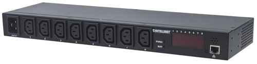 Intellinet 163682 19" Intelligent 8-Port PDU, 19" Rackmountable Intelligent Powe - 第 1/8 張圖片