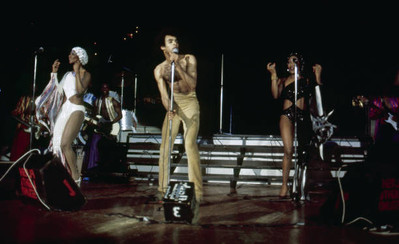 Boney M Live on Stage 1970s Historic Old Swiss - German Photo