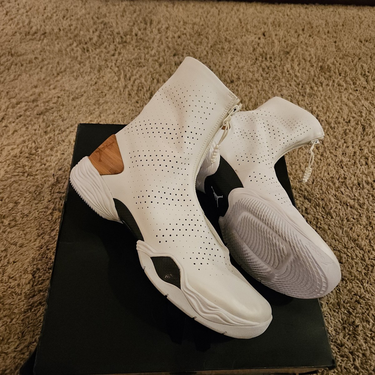 Air Jordan 28 XX8 White/White/Bamboo/Black CRESCENT CITY/SYN
