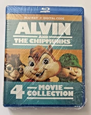Alvin and the Chipmunks: 4-Movie Coll (Blu-Ray)-No Digital   [Read Free Shipping