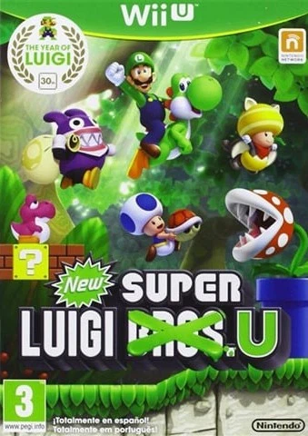 New Super Luigi U WII-U Completo!!