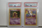 Pokémon 2000 Black star Promo Mew #8 and Mewtwo #14 PSA 8 NM-MT