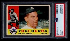 1960 TOPPS Baseball #480 Yogi Berra New York Yankees HOF PSA 4