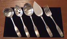 ONEIDA Community Stainless Steel (5) Piece Serving Set Dinnerware