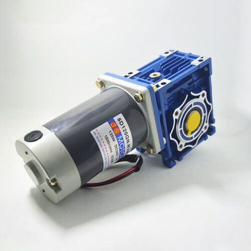 120W Worm Gear Reducer Gearbox Electric RV Gear Motor High Torque DC 12V/24V - Picture 6 of 8