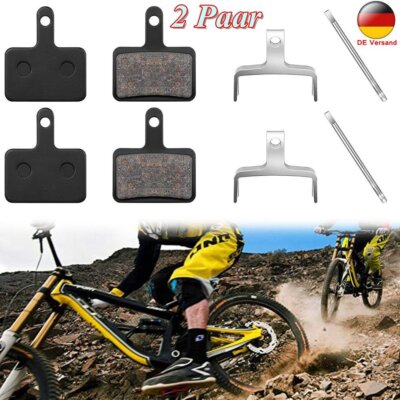 4x Fahrrad Bremsbeläge Für Deore Tektro Shimano Scheibenbremse Disc Beläge Pads