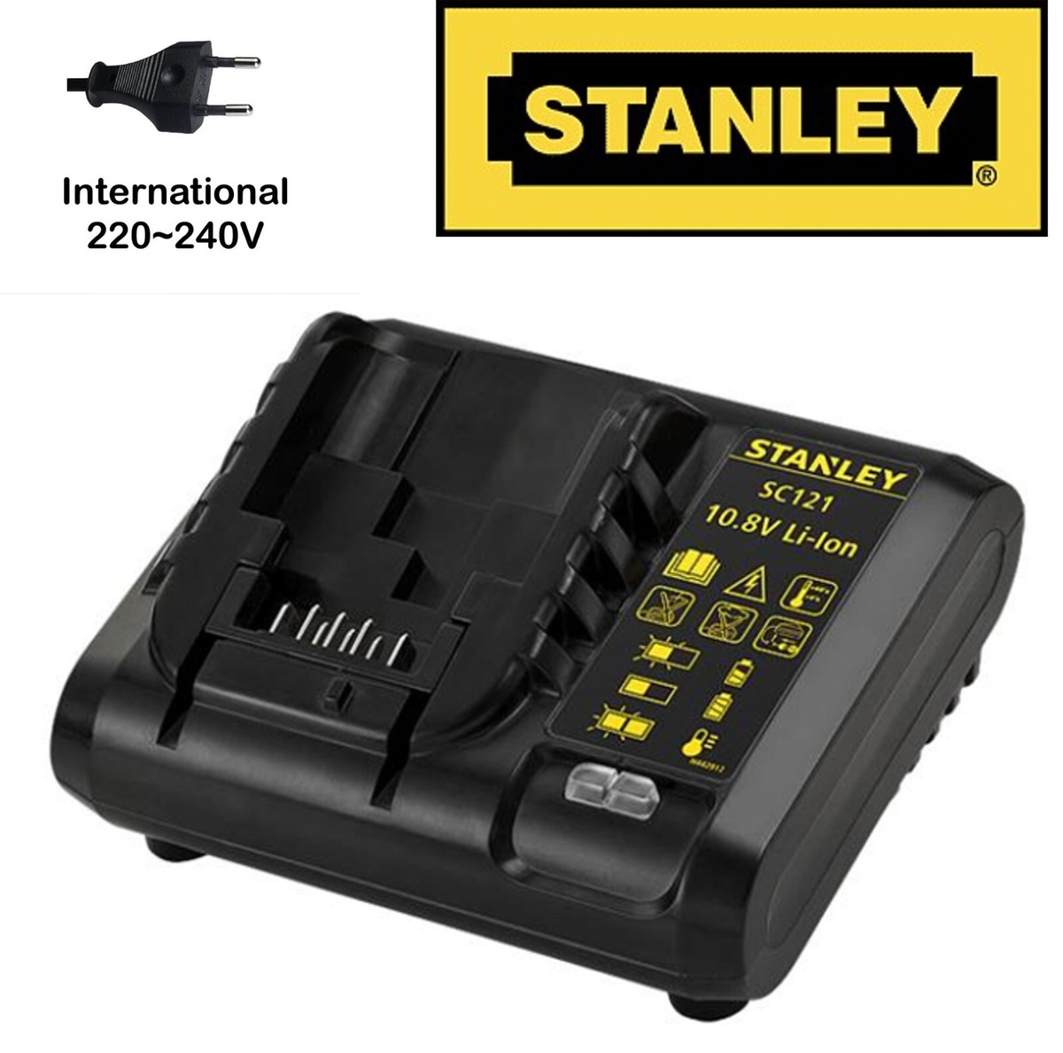 International Genuine Stanley SC121 CHARGER for 220V~240V