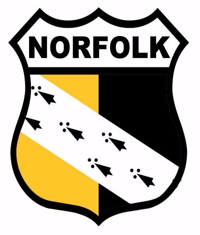 Norwegian Shield Norge Bumper Sticker – 4" Vinyl Decal For Cars, Laptops, Windows, Outdoor Use - View #2