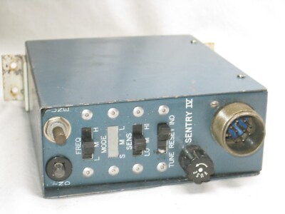 vintage SENTRY IV 1VA -3  loop tuning detector box 17319 Tune Freq switch