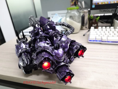 In Stock Transformation Toys ZS01 35cm Enlarged Edition Shockwave Action Figure - Picture 6 of 6