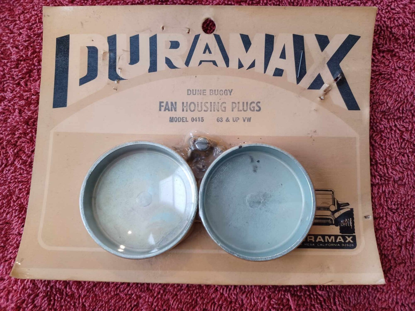 VW VINTAGE DURAMAX NOS Fan Shroud Plugs 1 Pair 48mm eBay
