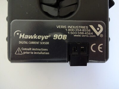 Veris Hawkeye H908  Adjustable Current Status Sensor 2.5 to 135A 600Vac 30Vdc