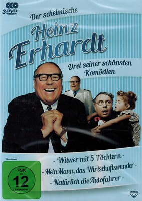 DVD-BOX NEU/OVP - Der schelmische Heinz Erhardt - Drei seiner schönsten Komödien