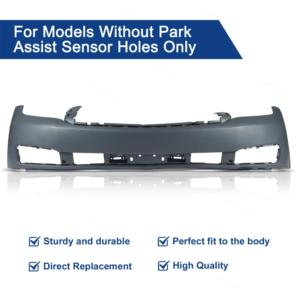 Front Bumper Cover Fascia w/o Sensor Holes For Chevy Chevrolet Tahoe 2015-2020 Foto 4 de 4