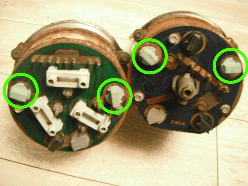 Комплект светодиодных ламп для приборной панели Ice Blue Gauge Cluster для Oldsmobile 73-77 Cutlass 442 - Изображение 3 из 4