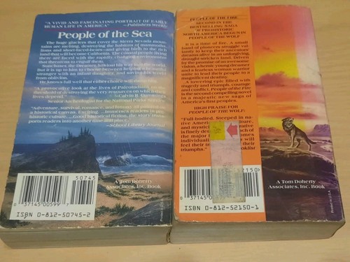 Lot of 5 W Michael & Kathleen Gear People of the Novels Native American Fiction - Picture 3 of 8