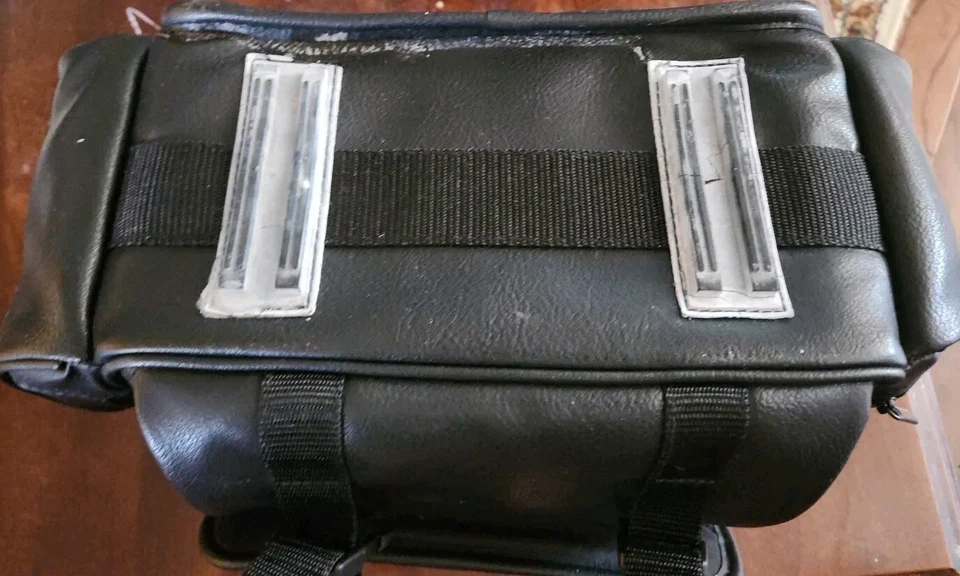 Estojo de transporte vintage genuíno Sony bolsa macia para câmeras/filmadoras (LCS-VA2) - Imagem 4 de 4