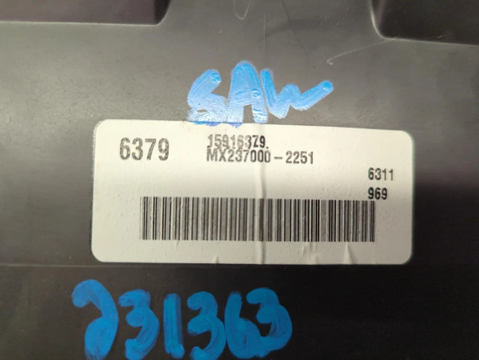 Cadillac STS 2007 controlador de calor CA1 15916379 OEM 07 Foto 3 de 3