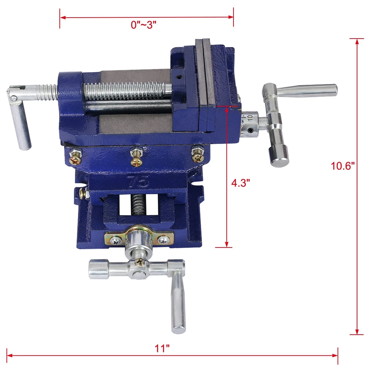 Precision cross slide sale vise